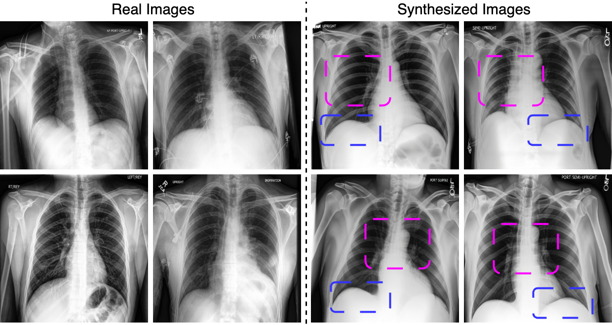 Qualitative samples of generated images